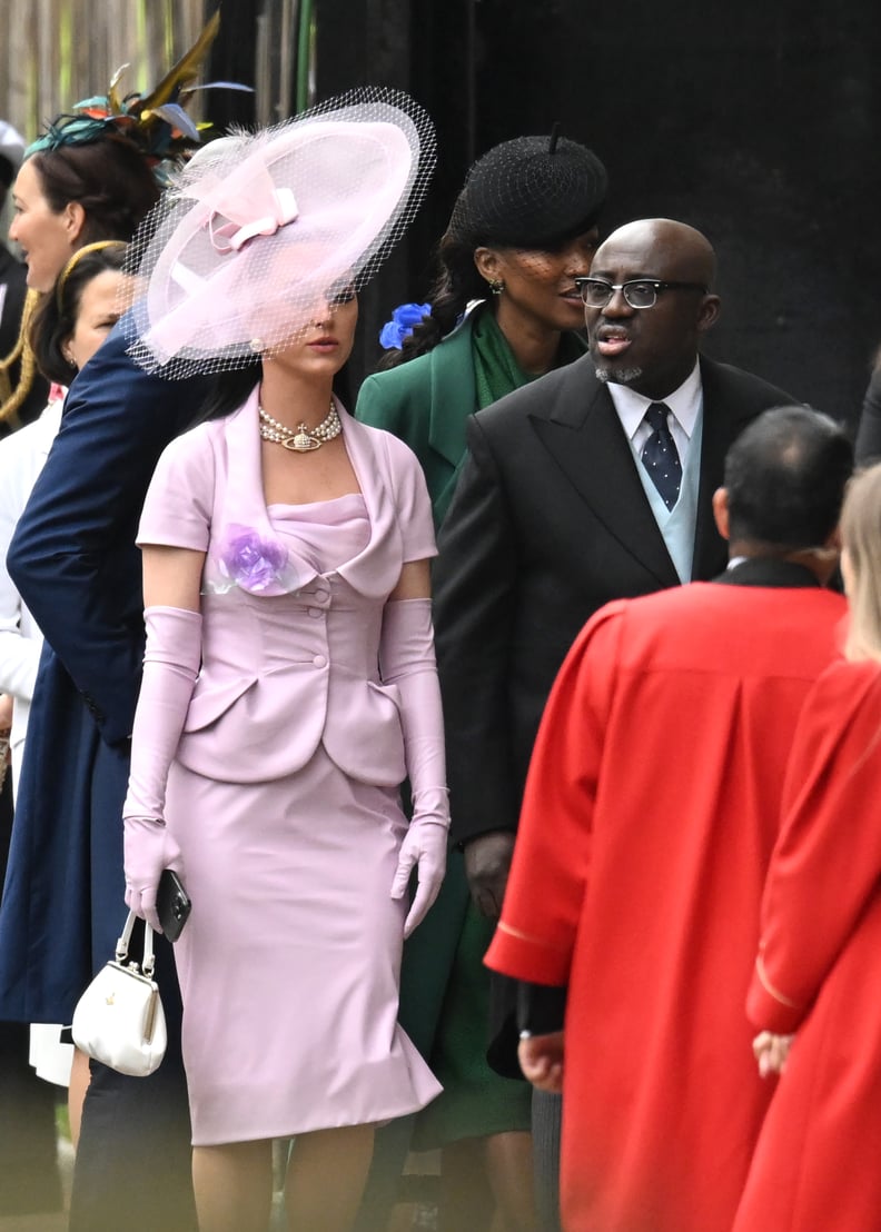 Katy Perry and Edward Enninful at King Charles III's Coronation
