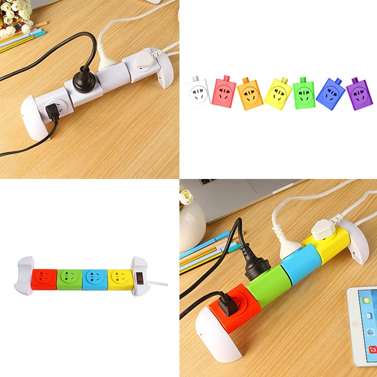 Rainbow Rotating Electrical Outlet