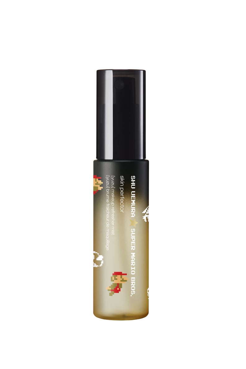 Shu Uemura x Super Mario Bros Skin Perfector Makeup Refresher Mist in Yuzu, $39