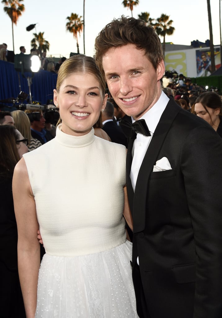 Rosamund Pike and Eddie Redmayne