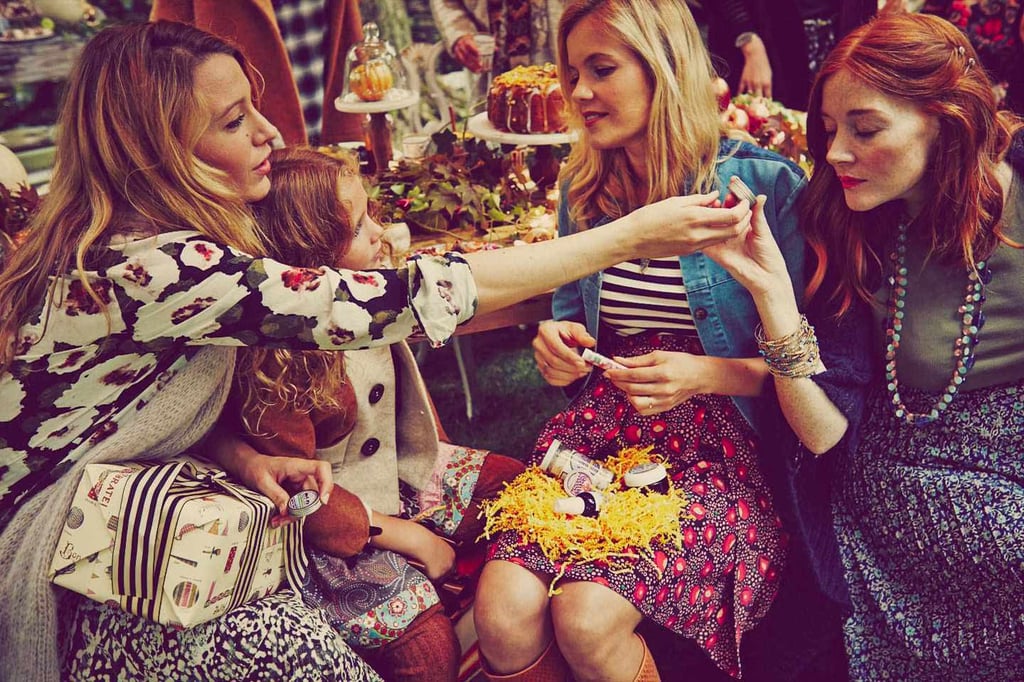 Blake threw an outdoor party that looked like something out of a catalog — needless to say, we wish we were invited.