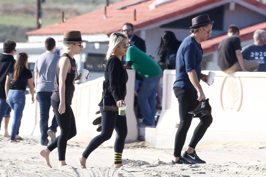 Lady Gaga and Christian Carino at the Beach March 2018 Lady Gaga and Christian Carino at the Beach March 2018