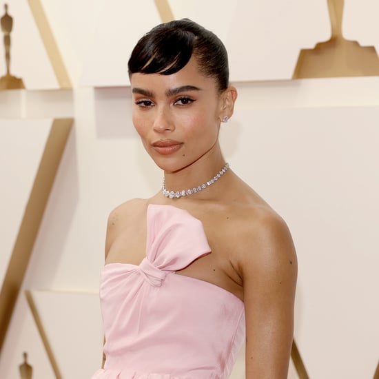 Zoë Kravitz's Saint Laurent Dress at the Oscars 2022