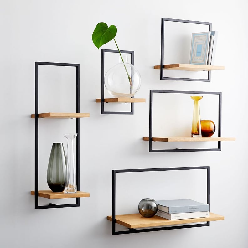 West Elm Shelfmate Wood & Metal Shelves Collection