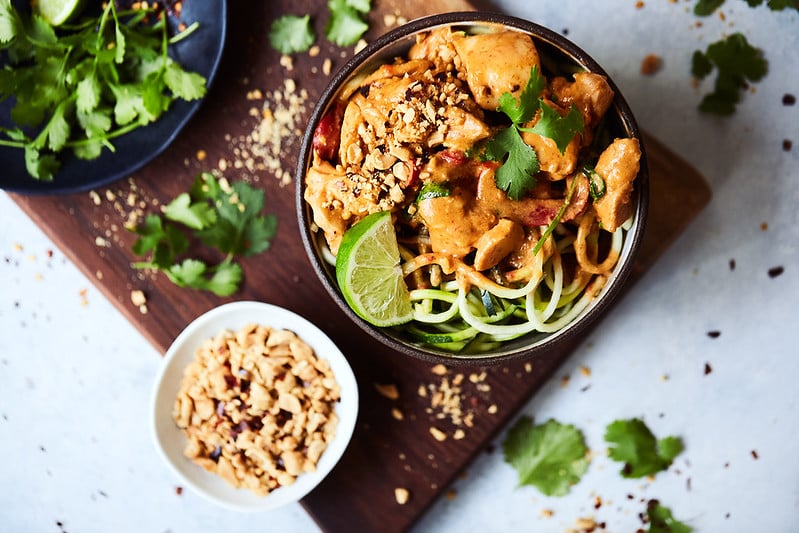 Thai Peanut Chicken Healthy Chicken Instant Pot Recipes POPSUGAR