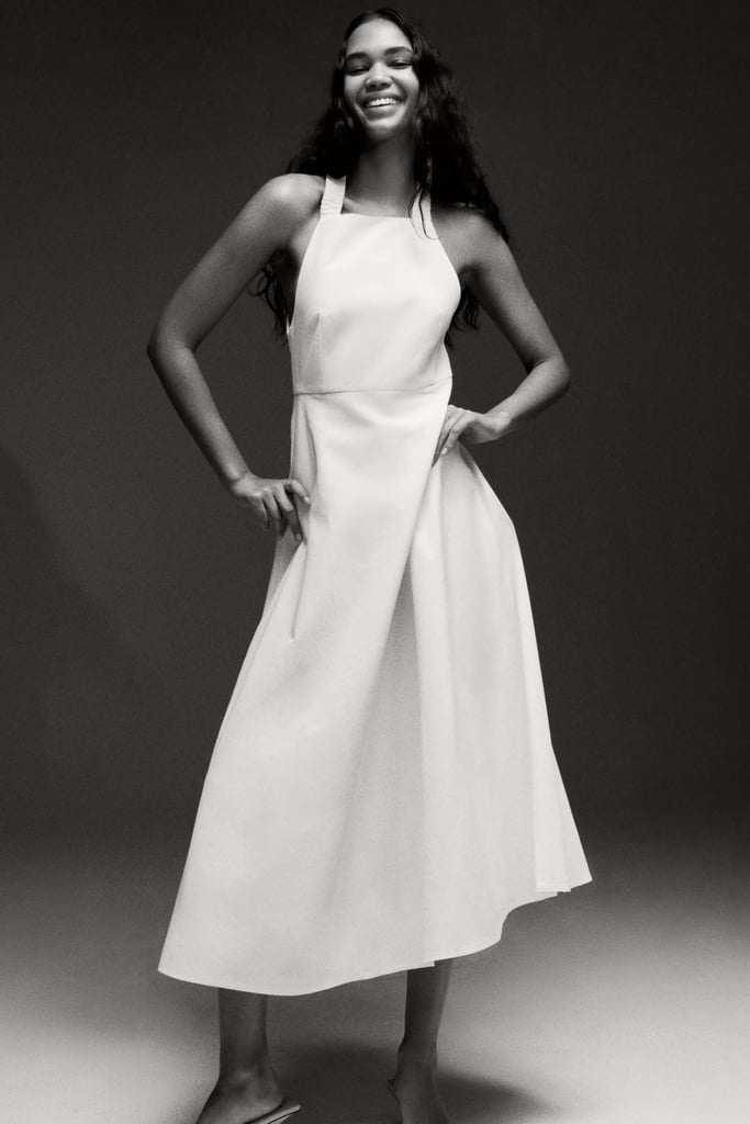 Zara Linen Blend Midi Dress | The Best Dresses From Zara 2021