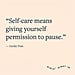 Self-Care Quotes