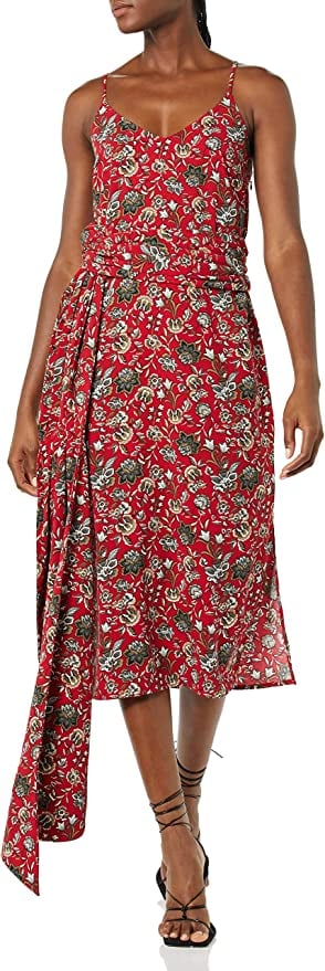 "Making the Cut" Season 3 Episode 5: Crepe Sash Wrapped Midi Dress Inspired by the Winning Look