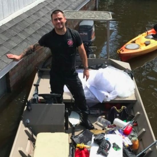 Firefighter Saves Wedding Dress From Hurricane Harvey