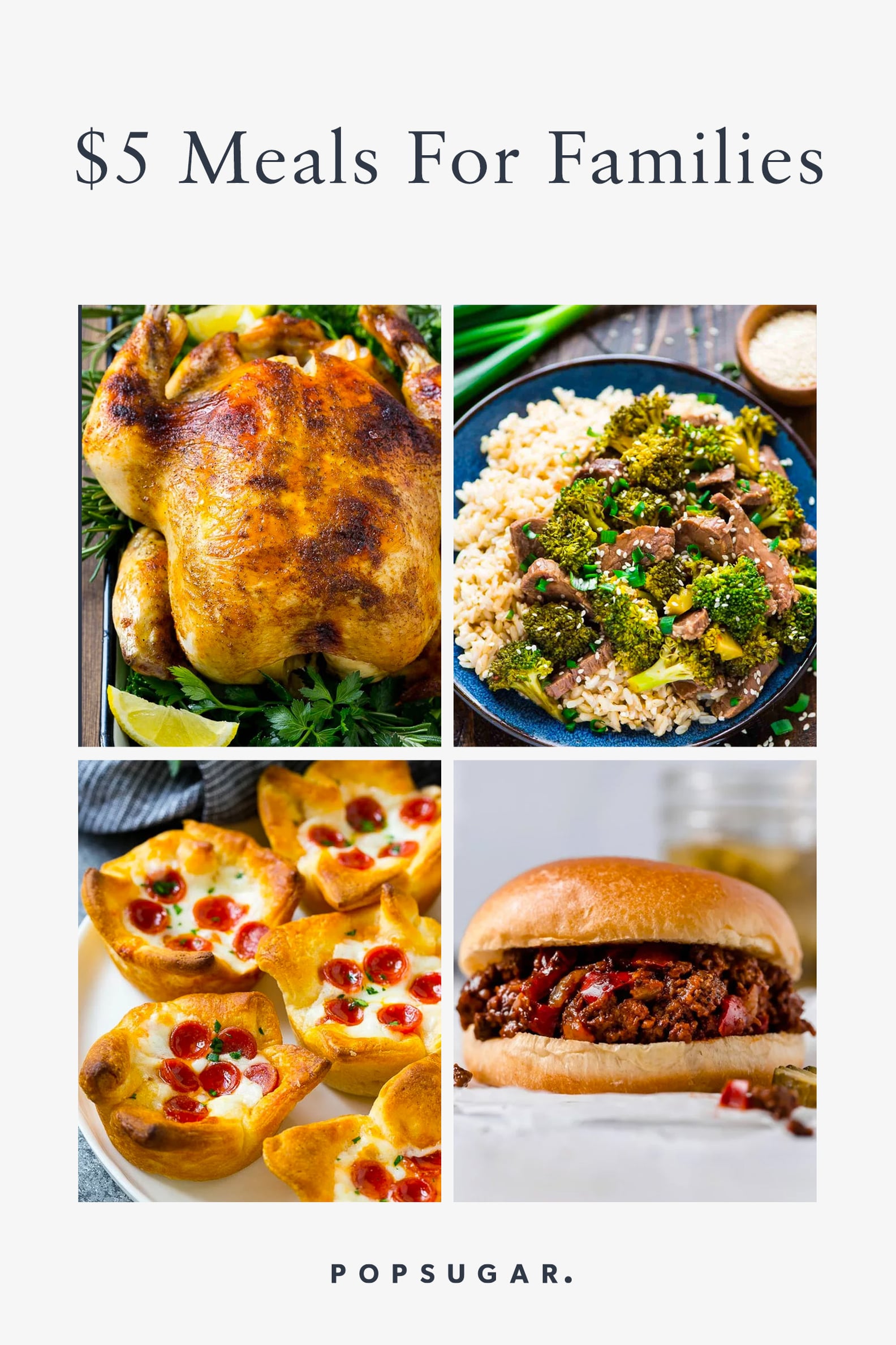 Cheap And Easy Meals For Families | PS Family