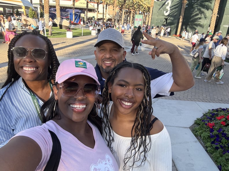 Ralinda Watts at the BNP Paribas Open.