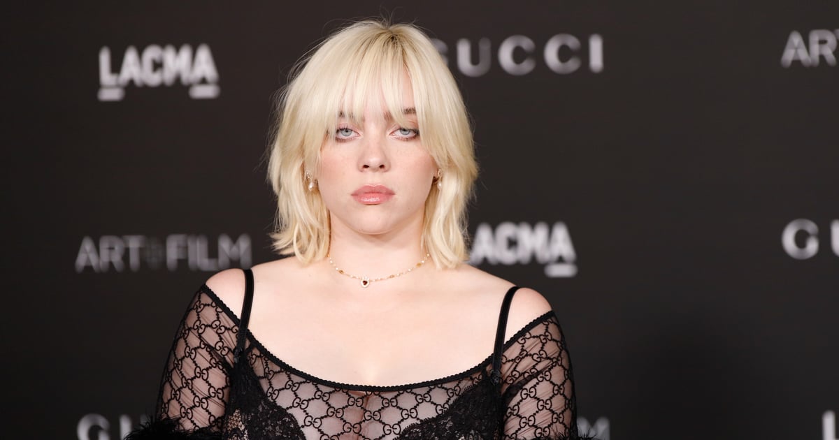 Billie Eilish’s Nude Lingerie in Fragrance Ad