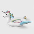 We Definitely Plan on Riding This Giant Unicorn Pool Float From Target Into the Sunset