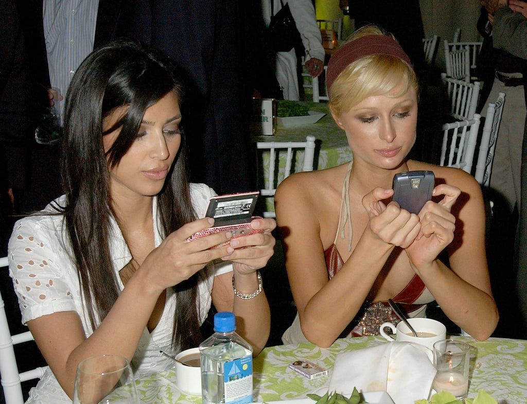 Kim Kardashian and Paris Hilton