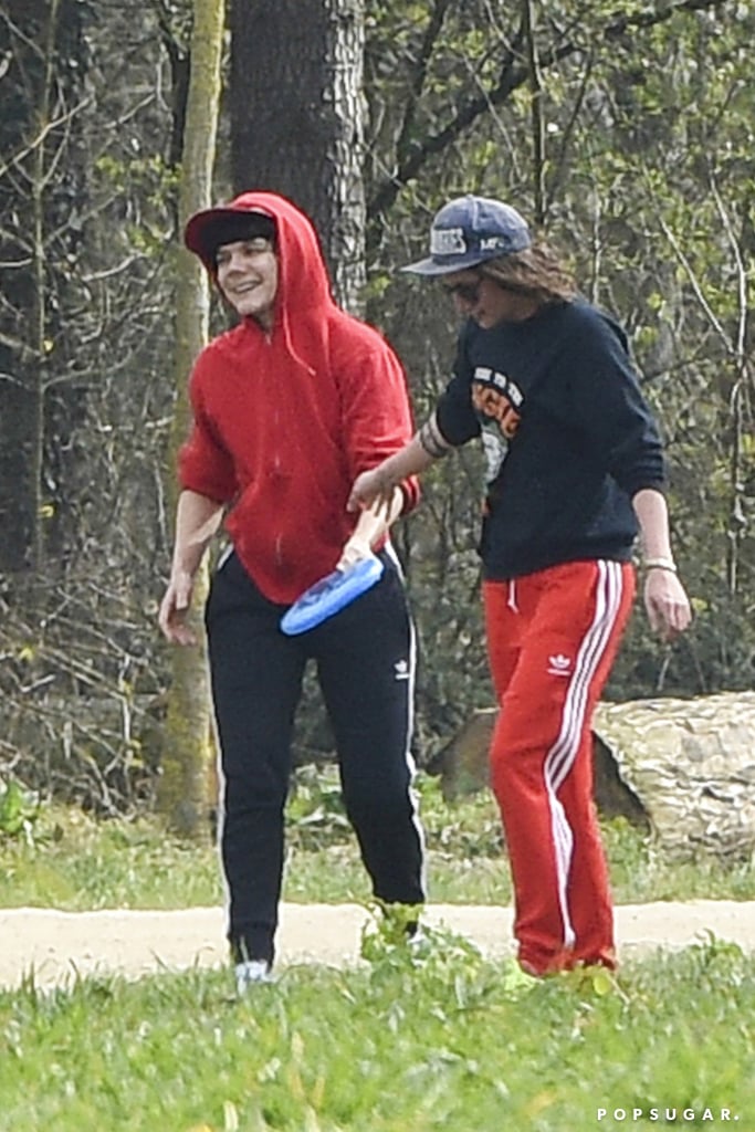Kristen Stewart and Soko Playing in the Park Pictures 2016