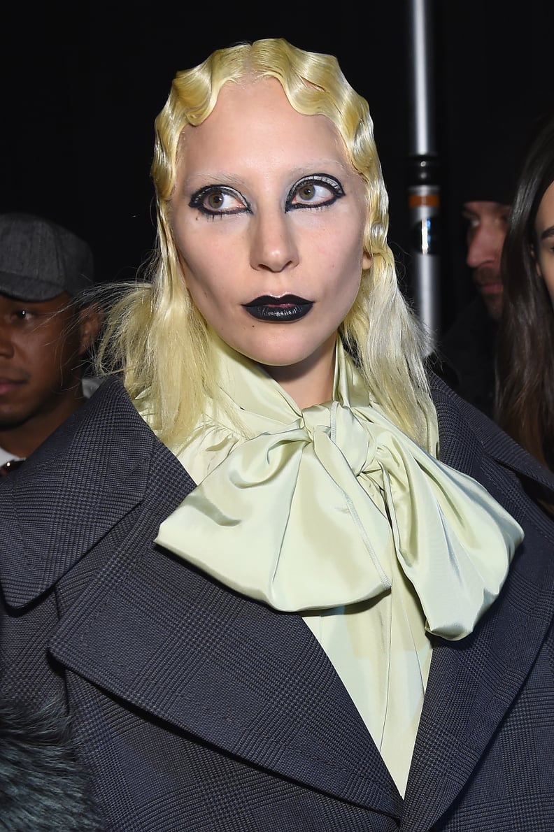 Lady Gaga's Bleached Eyebrows