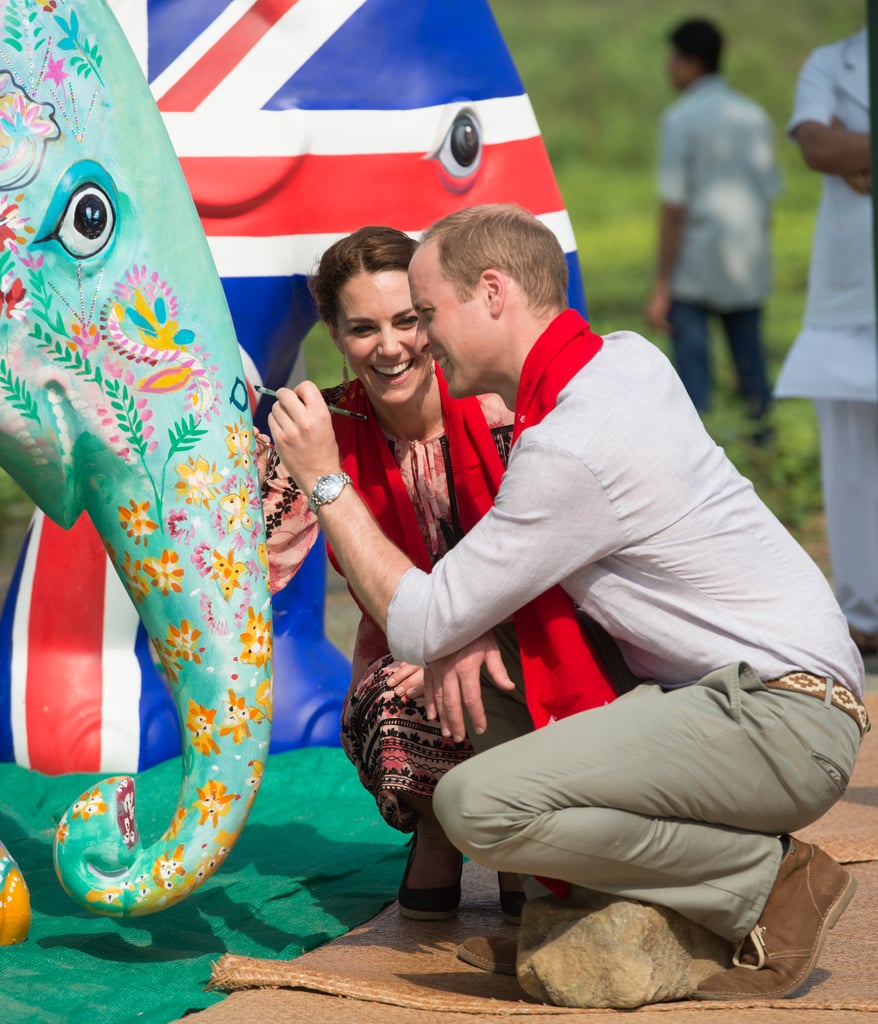 Kate Middleton and Prince William Candid Tour Pictures 2016