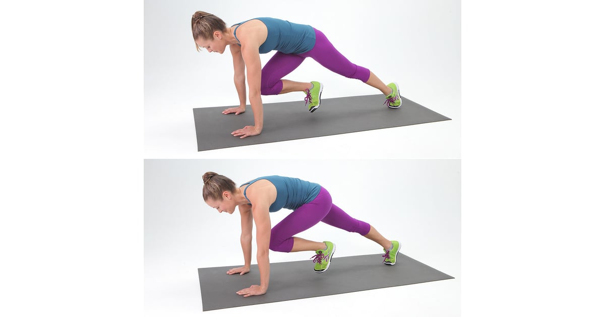 Mountain Climbers Short Plank Workout POPSUGAR Fitness Photo 1