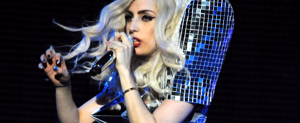 Lady Gaga Performing at the 2017 Super Bowl Halftime Show