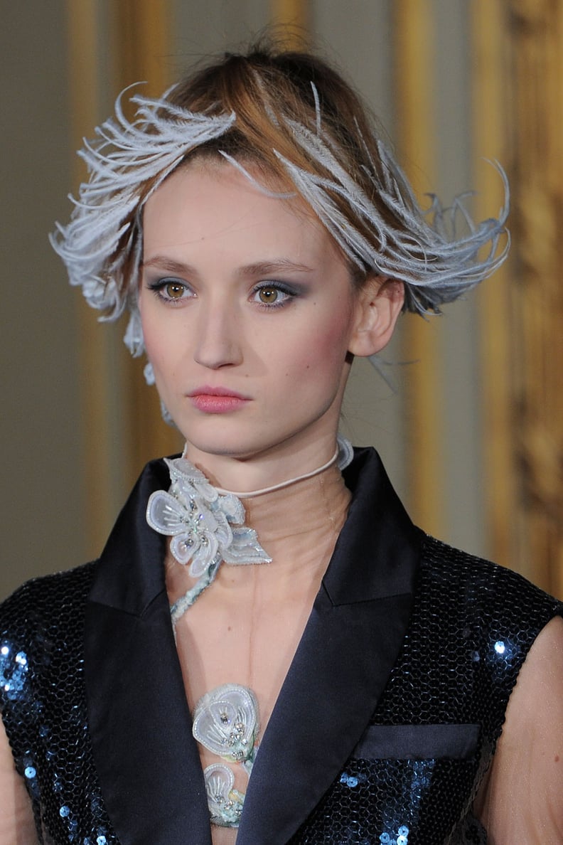 Hair and Makeup at Haute Couture Fashion Week Spring 2015 | POPSUGAR Beauty