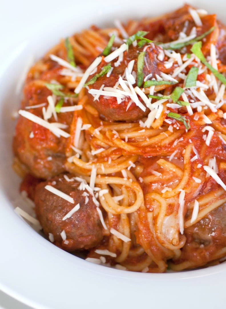 Slow-Cooker Spaghetti and Meatballs