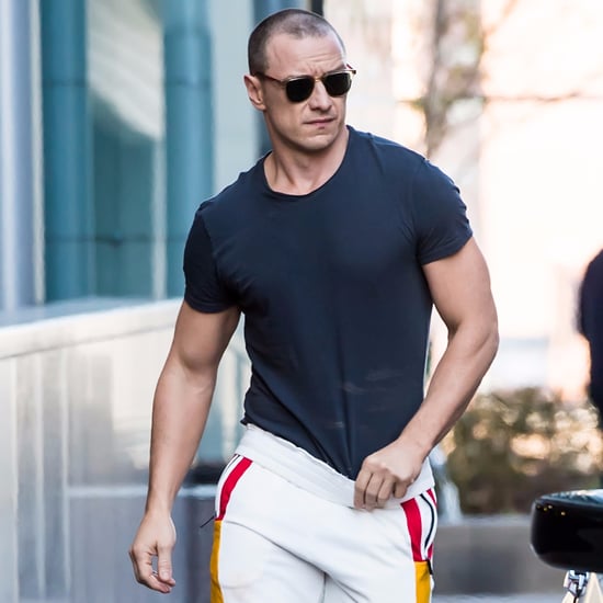 James McAvoy Looking Buff in Philadelphia 2017