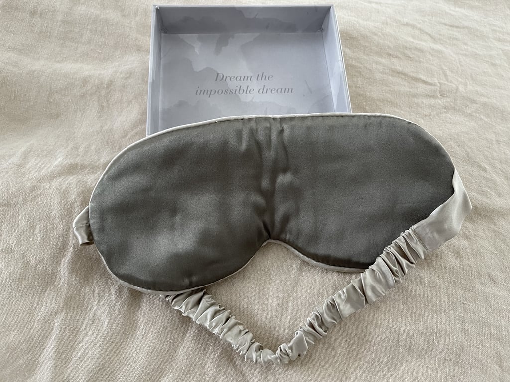 Half Moon Silk Eye Mask