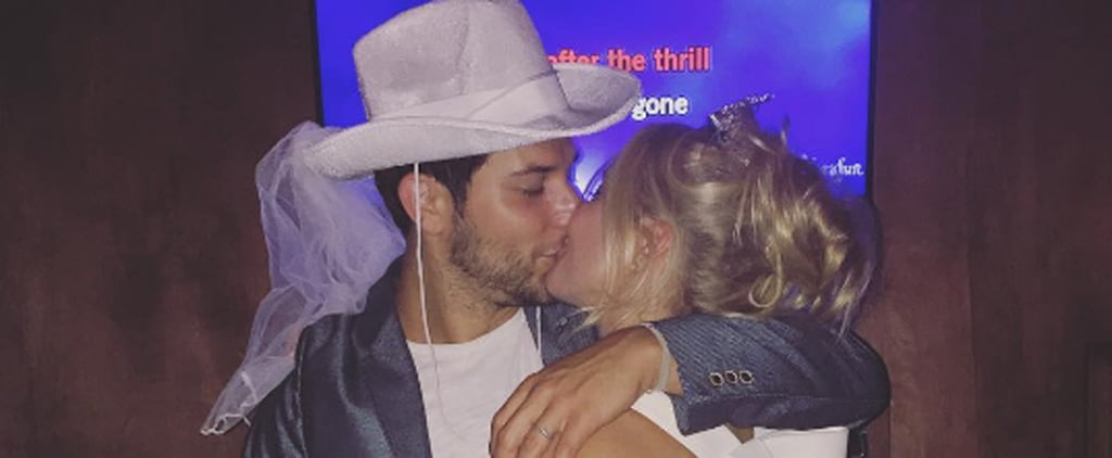 Skylar Astin and Anna Camp Bachelor and Bachelorette Party