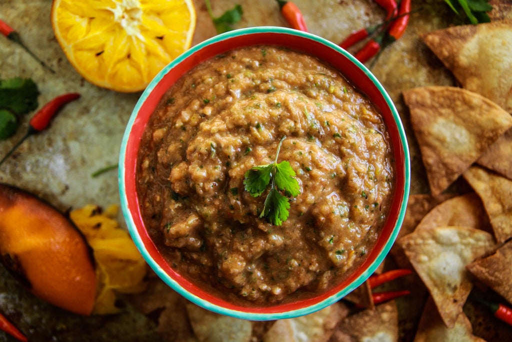 Spicy Roasted Orange Salsa Spicy Roasted Orange Salsa