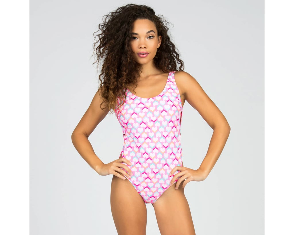 Sugar Coast by Lolli Heart Laser Cut One Piece Swimsuit