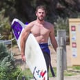 These Snaps of a Shirtless and Wet Liam Hemsworth Will Leave You Breathless