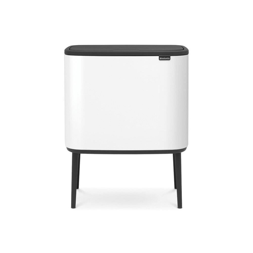 Bo Touch Steel Touch Top Multi-Compartments Trash & Recycle Bin