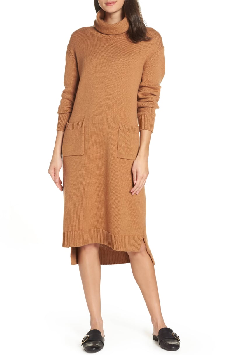 CAARA Turtleneck Sweater Dress