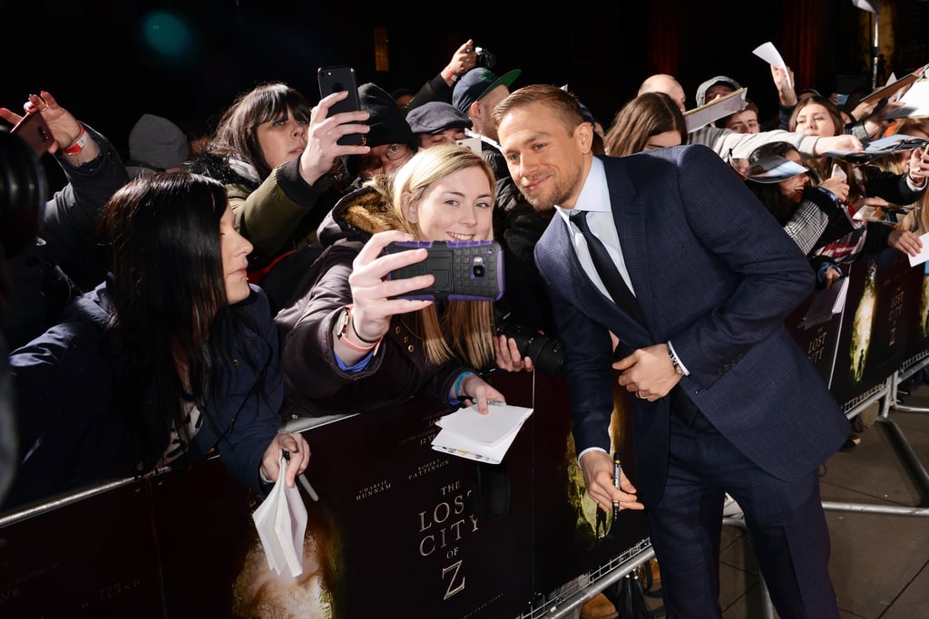 Charlie Hunnam at The Lost City of Z UK Premiere