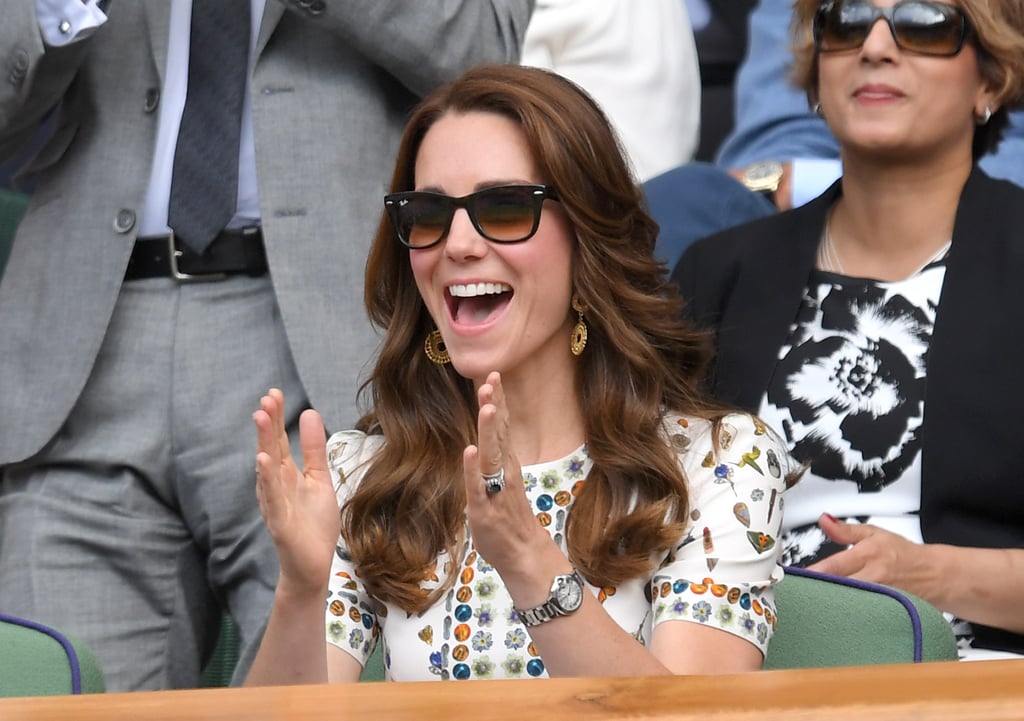 Kate Middleton's Facial Expressions Watching Sports Pictures