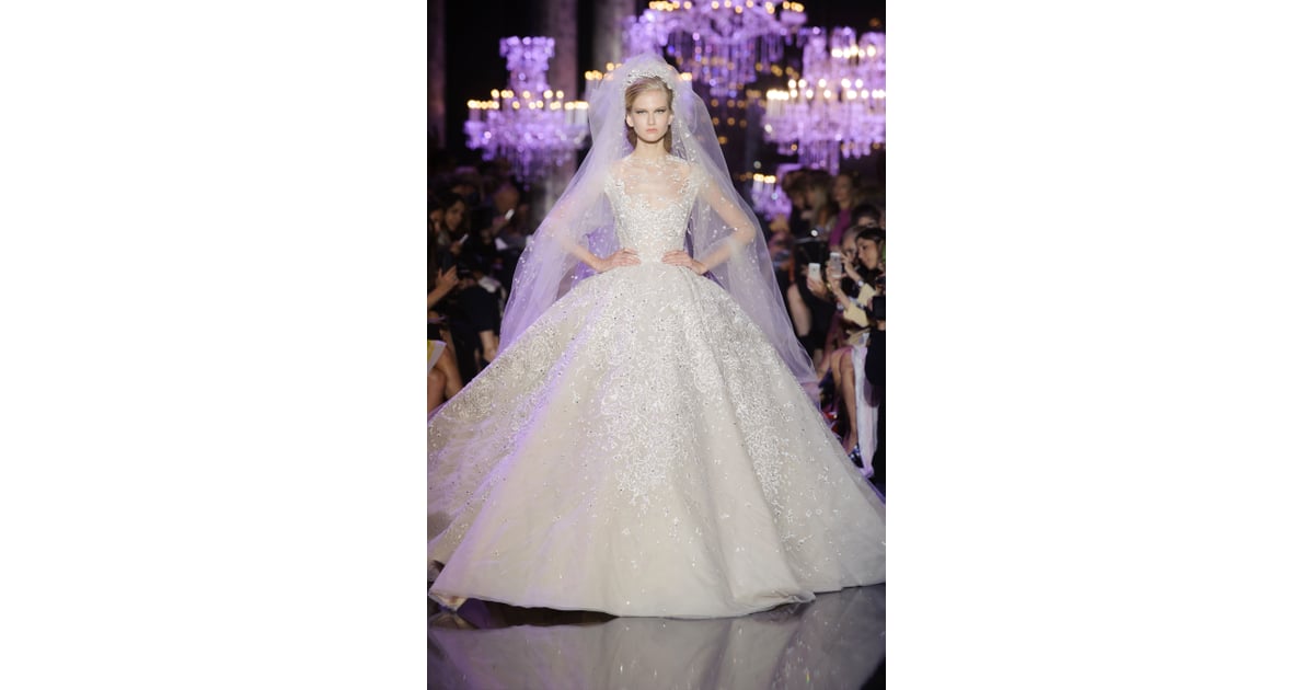  Elie  Saab  Haute Couture Fall 2014 Wedding  Dresses  Runway 
