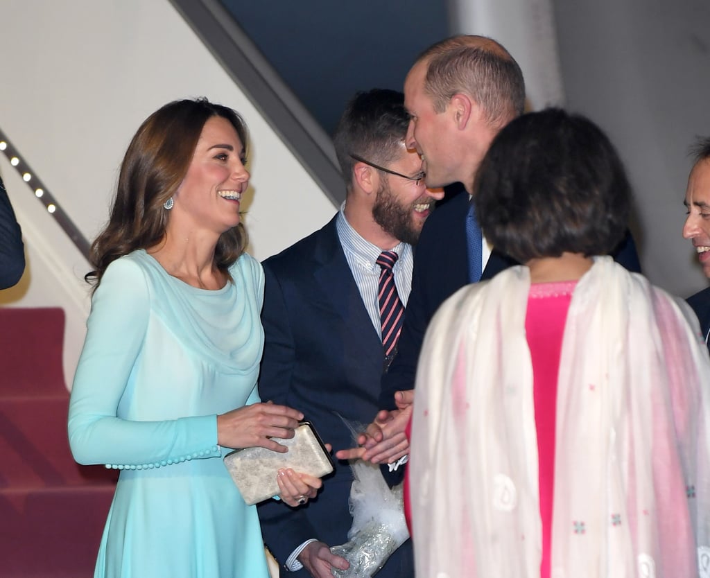 Kate Middleton's Blue Dress Is an Homage to Princess Diana