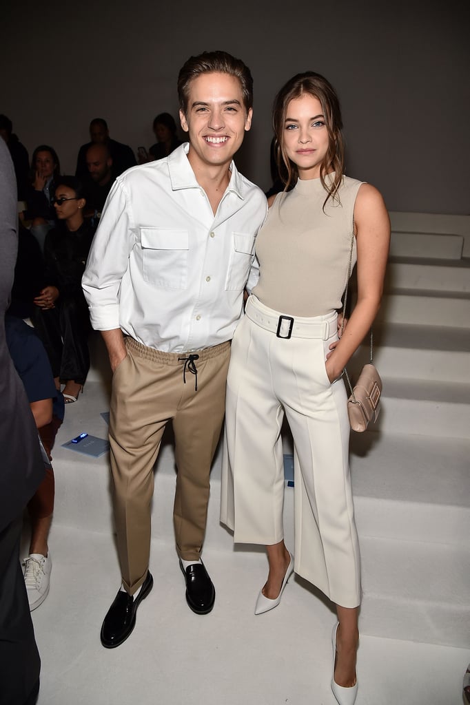 Barbara and Dylan at the Boss Womenswear & Menswear Fashion Show in September 2018