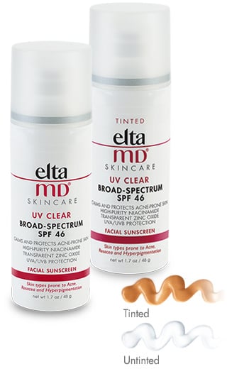 Elta MD SPF 46 UV Clear Acne Sunscreen