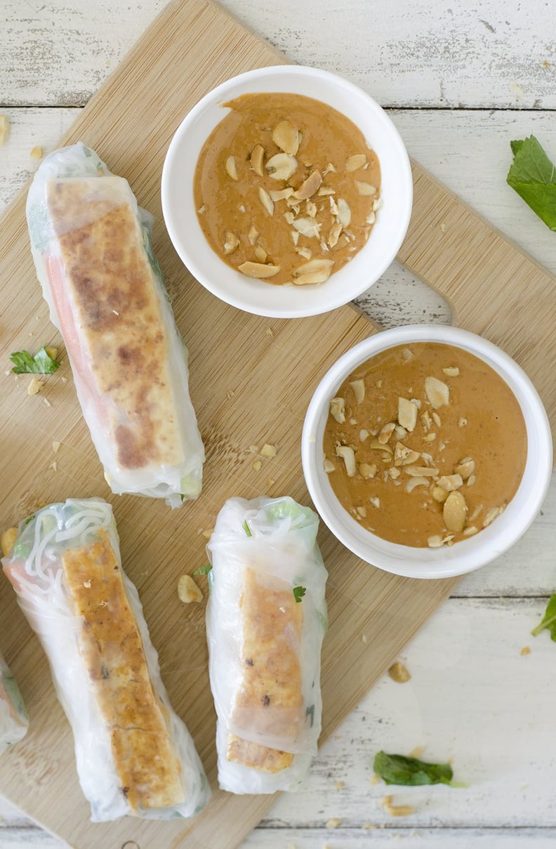 Healthy Vegan Vietnamese Spring Rolls