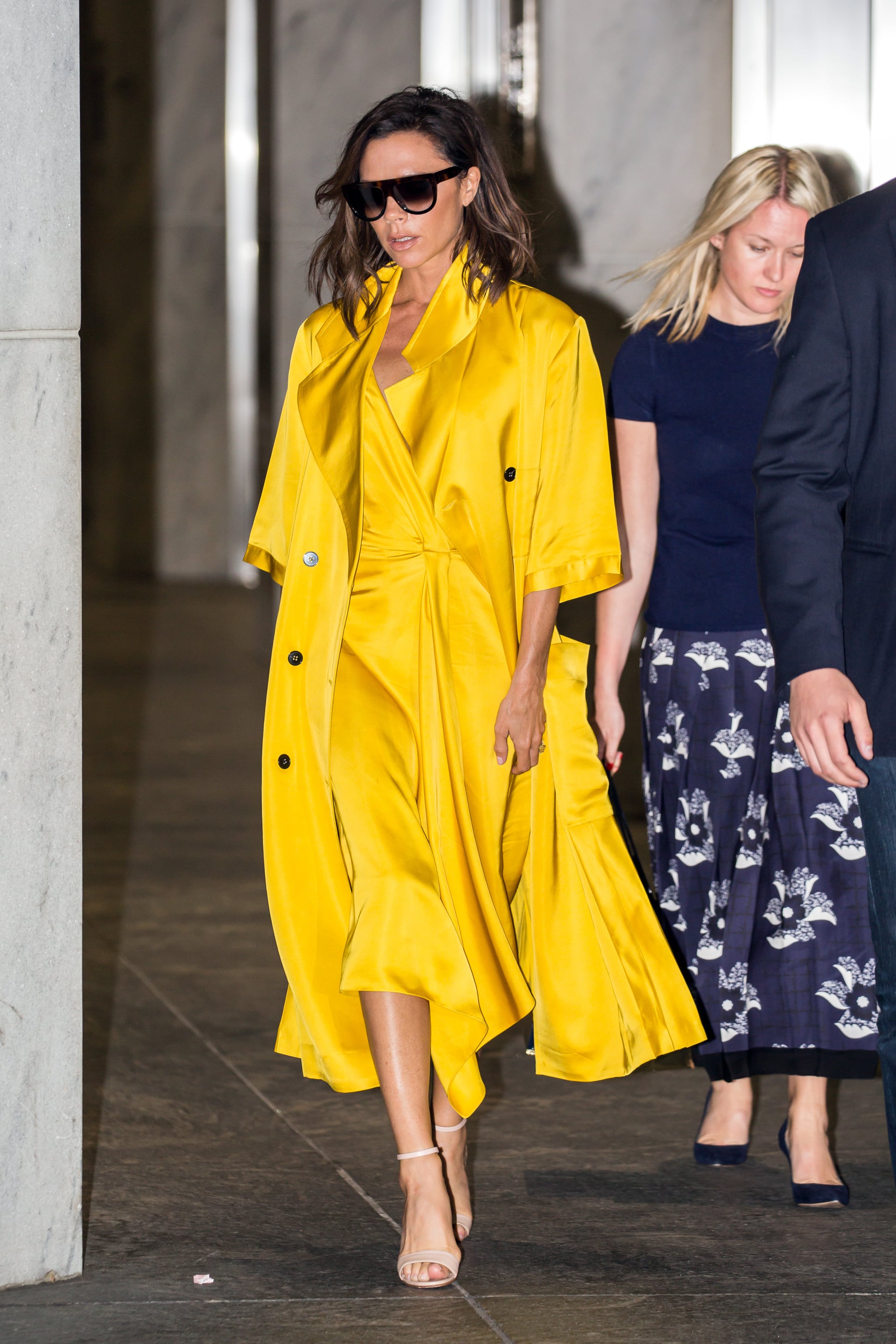 yellow outfit