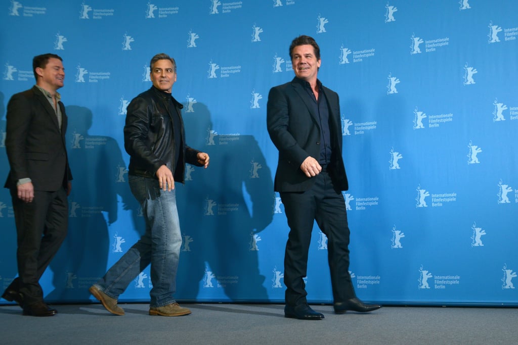 George Clooney and Channing Tatum at Berlin Film Festival