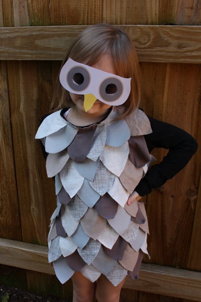 Upcycled Owl Dress