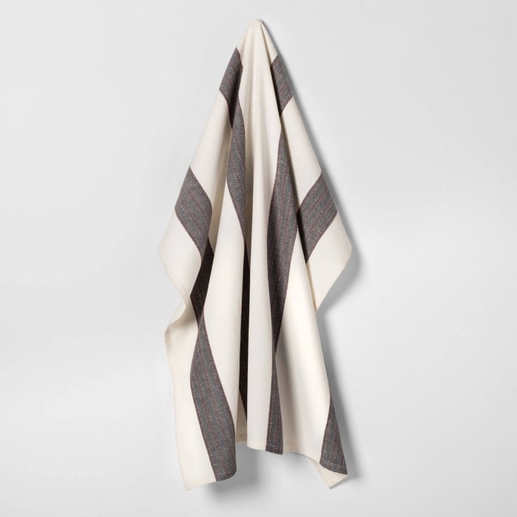 Flour Sack Kitchen Towel in Stripe Rust / Black Target’s New Hearth