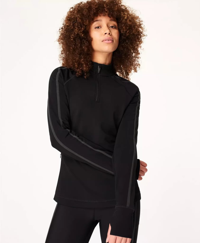 Sweaty Betty Thermodynamic Reflective Half Zip Running Top