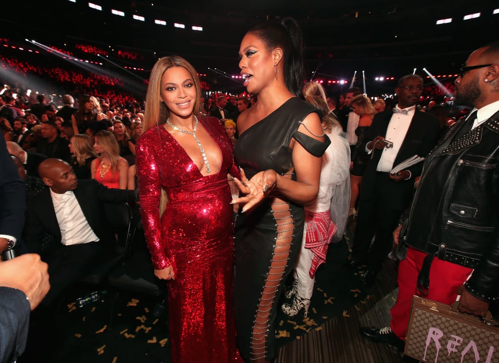 Beyonce Knowles at the 2017 Grammys