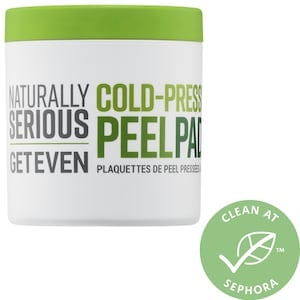 Naturally Serious Get Even Cold-Pressed Peel Pads