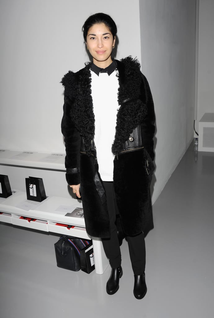 Caroline Issa at the Topman Men's Fashion Week show.