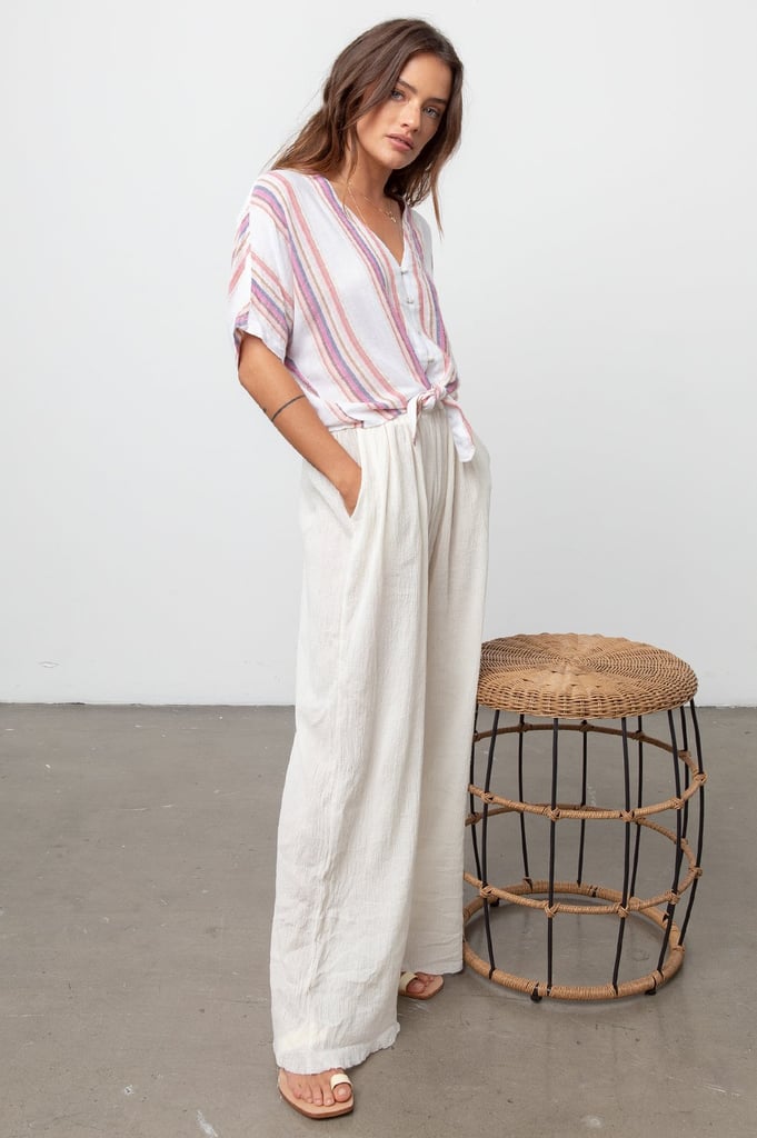 Rails Thea Jewel Stripe Linen Top