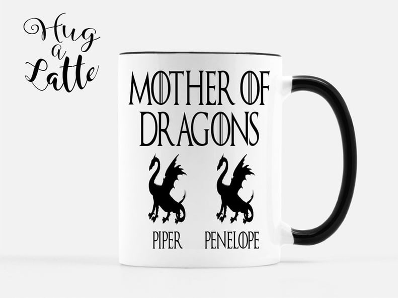 Game of Thrones Mother of Dragons Personalized Coffee Mug